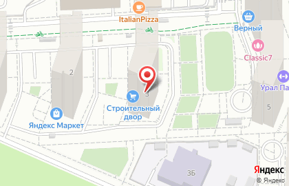 Автошкола Свердловская областная автошкола в Чкаловском районе на карте