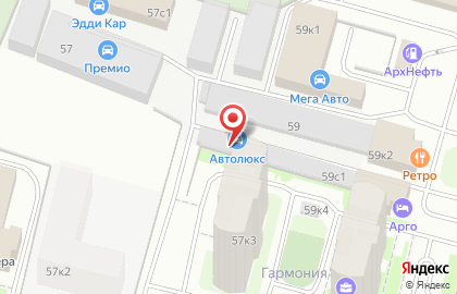 Автомойка Губка Боб на улице Гайдара на карте
