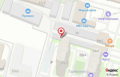 Автосервис Автолюкс на улице Гайдара на карте