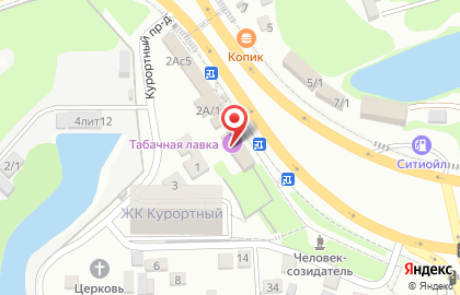 Табачная лавка на карте