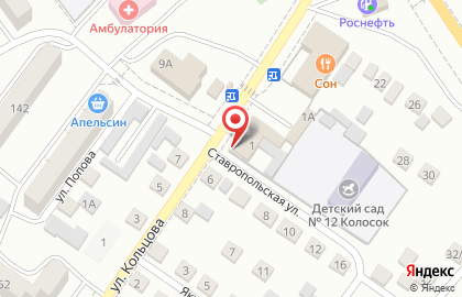 Производственная компания КР ДЖЕНЬКЕЙ на Ставропольской улице на карте