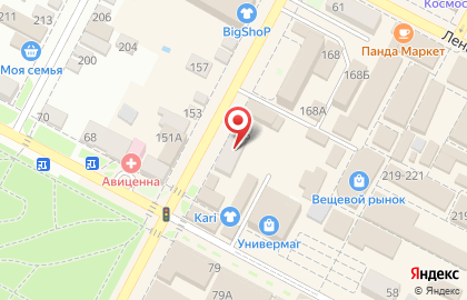 Магазин обуви Belwest на улице Борцов Революции на карте
