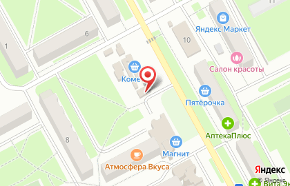 Бистро в Красноглинском районе на карте