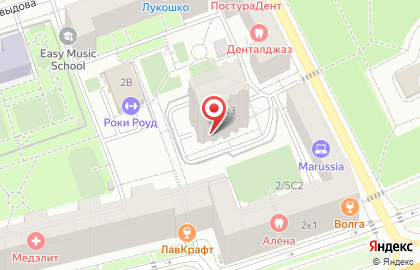 Дом Триумфальный, ТСЖ на карте