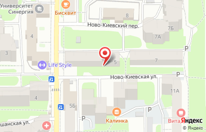Парикмахерская, ИП Писаренкова Л.В. на карте