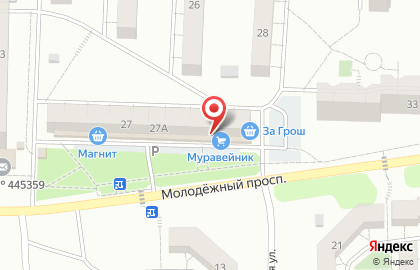 Магазин автотоваров в Жигулёвске на карте
