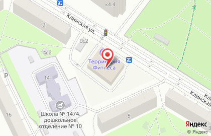 Территория Фитнеса Ховрино на карте