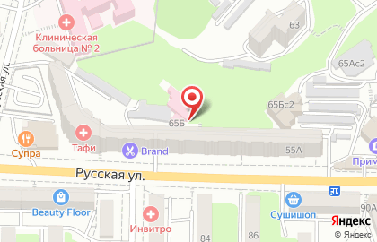 Медицинская лаборатория ТАФИ-Диагностика в Советском районе на карте