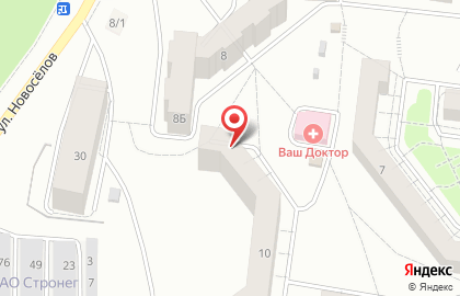 Тренажерный зал RED на карте