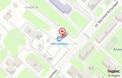 Автомойка в Москве на карте