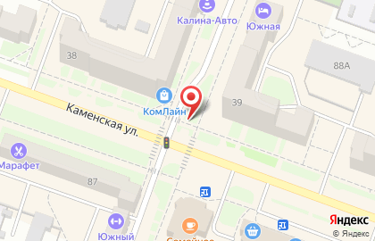 Пятерочка на Комсомольском бульваре на карте