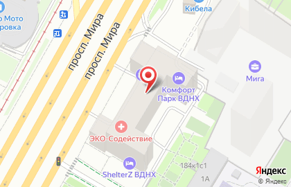 Отдел государственной статистики в Северо-Восточном административном округе на карте