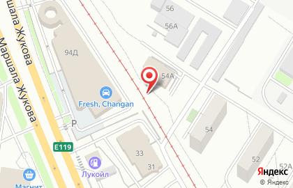 РОВЕН в Дзержинском районе на карте