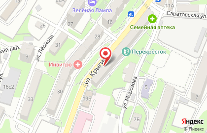 Стоматология Жемчужина в Фрунзенском районе на карте