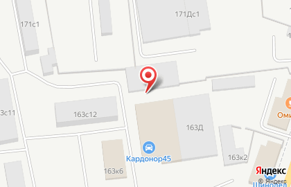 Строительно-производственная компания Крон на Омской улице на карте