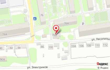 Парикмахерская Делис в Свердловском районе на карте