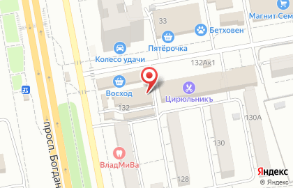 Мясная лавка в Белгороде на карте