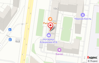 Универсам Верный в Москве на карте