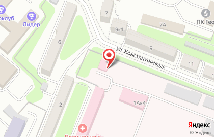 Отделенческая больница им. К.Э. Циолковского на улице Болотникова на карте