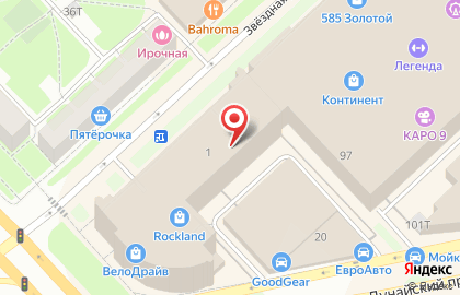 Море Волос на карте