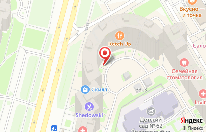 Тонус Центр на Комендантской на карте