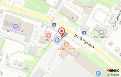 Магазин автозапчастей 1001 запчасть на улице Ватутина на карте
