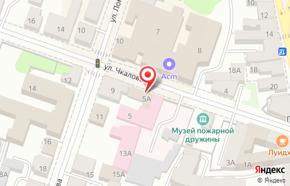 Магазин автозапчастей Автошка на улице Чкалова на карте