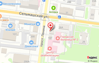 Парикмахерская МиЛеди на проспекте Ленина на карте