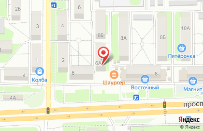 Магазин Радуга в Оренбурге на карте