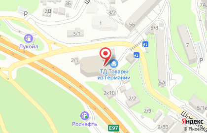 Сочинский филиал Банкомат, Банк Москвы на Шоссейной улице на карте