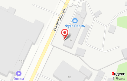 Компания по продаже и установке автостекла Фуяо Пермь в Свердловском районе на карте