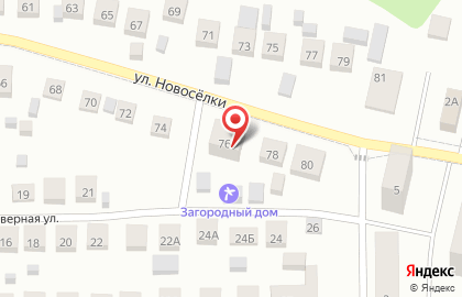 Загородный дом в Москве на карте