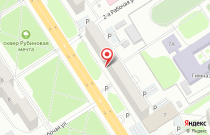 Служба экспресс-доставки Сдэк в Октябрьском районе на карте