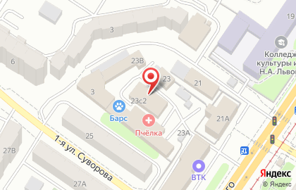 Диамонд на проспекте Чайковского на карте