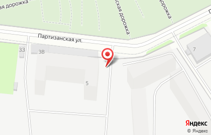 Автомойка на Партизанской улице, 3а на карте