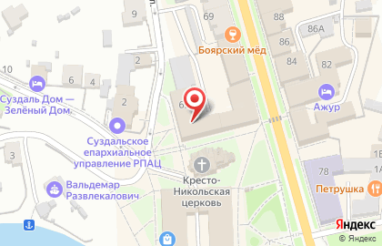 ОМВД России по Суздальскому району на карте
