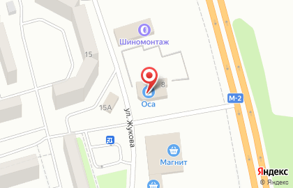 Торговый центр Оса на карте