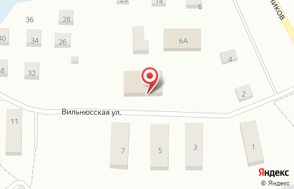 Столовая №11 на Вильнюсской улице на карте