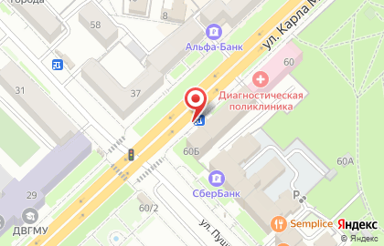 Кофейня Like кофе-бар в Центральном районе на карте