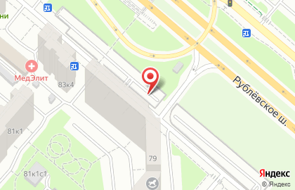 Компания Московский паркинг на Рублёвском шоссе, 79 на карте