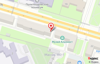 Фонд милосердия и здоровья на Советском проспекте на карте