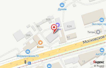 Ульяновская потолочная компания Престиж на карте