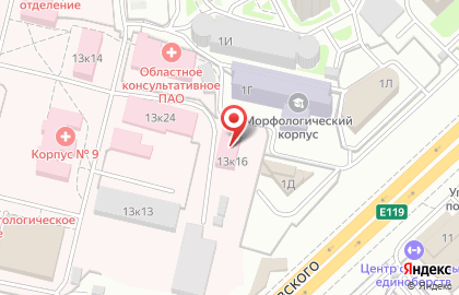 Диспансерно-поликлиническое отделение Ворошиловского района на карте