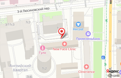 Глория, район Замоскворечье на карте