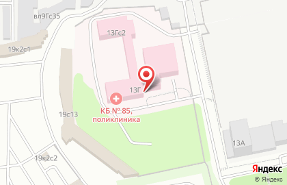 Банкомат СберБанк на Каширском шоссе, 13г на карте