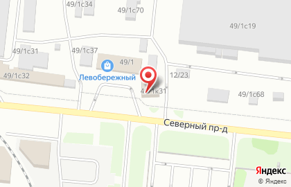 Мужская парикмахерская в Новосибирске на карте