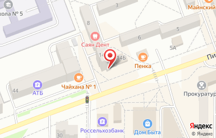 Магазин тканей в Советском микрорайоне на карте