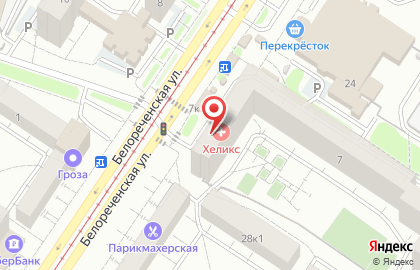 Магазин мир Природы на Белореченской улице на карте