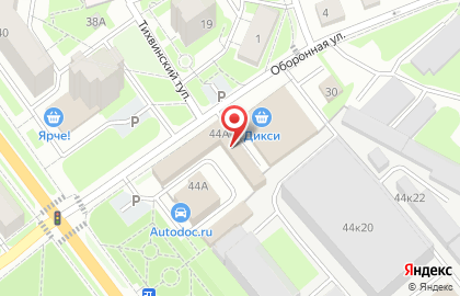 Техцентр Автопрестиж на 1-й Московской улице на карте