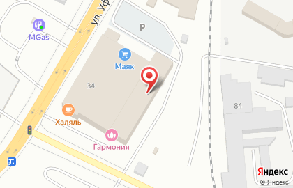 Банкомат Уральский банк реконструкции и развития в Уфе на карте